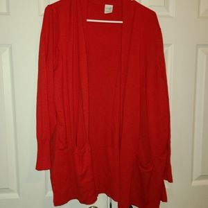 Red Cardigan